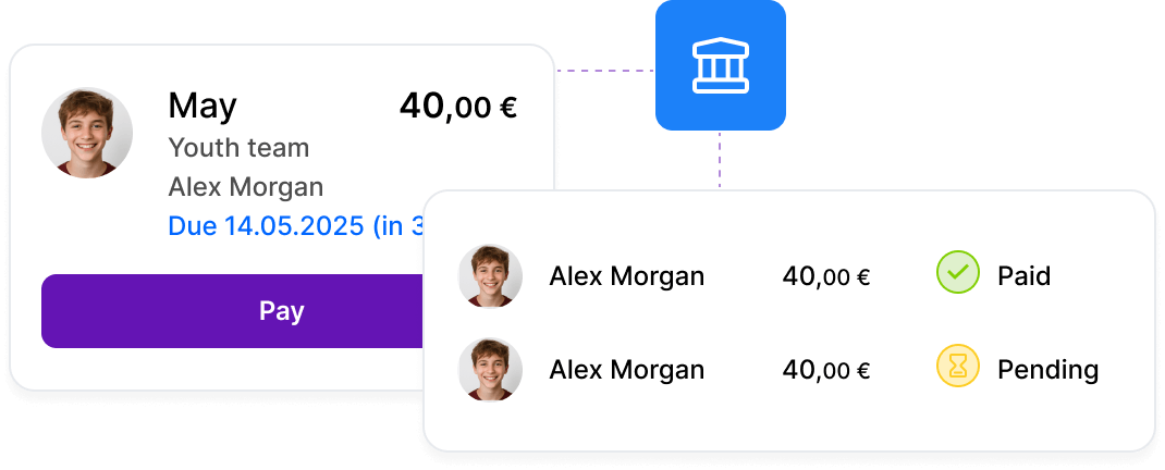 Financial management widget